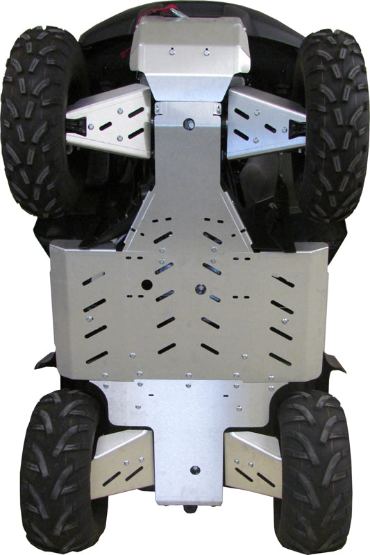 Skid plate full set (aluminium) Suzuki KingQuad 500/750 Axi (EPS