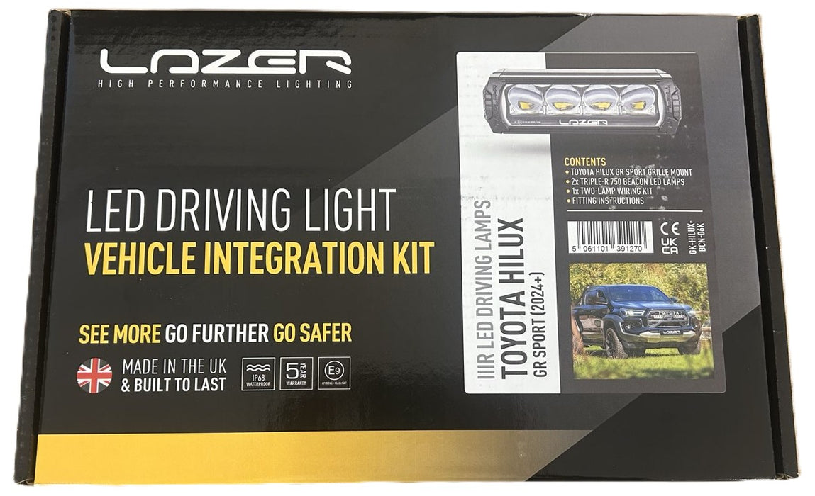(2024+) TOYOTA HILUX GR SPORT LAZER LIGHT INTEGRATION KIT