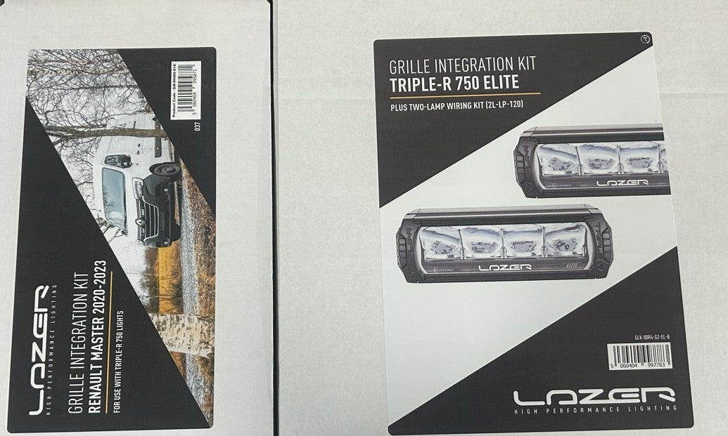 (2020+) RENAULT MASTER LAZER LIGHT INTEGRATION KIT