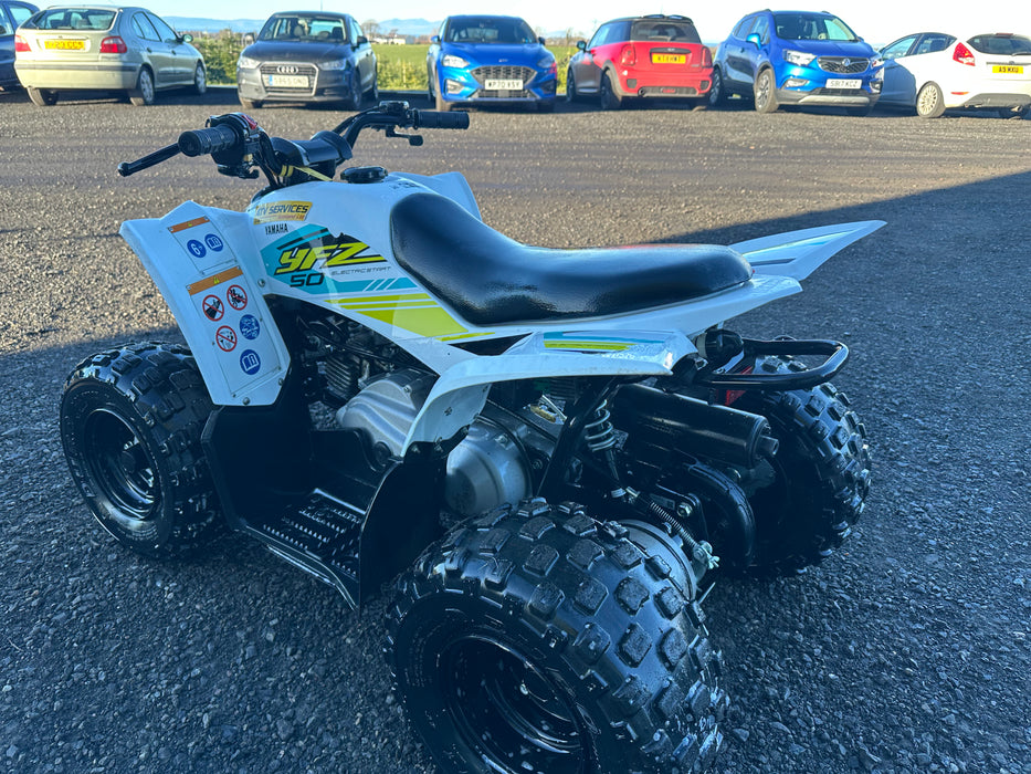2025 Yamaha YFZ50 – Youth Quad (Ages 6–9)