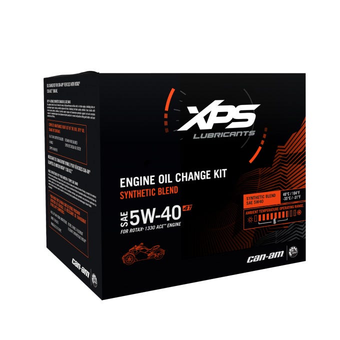 SPYDER OIL CHANGE KIT 5W40 1330CC EU, 779249