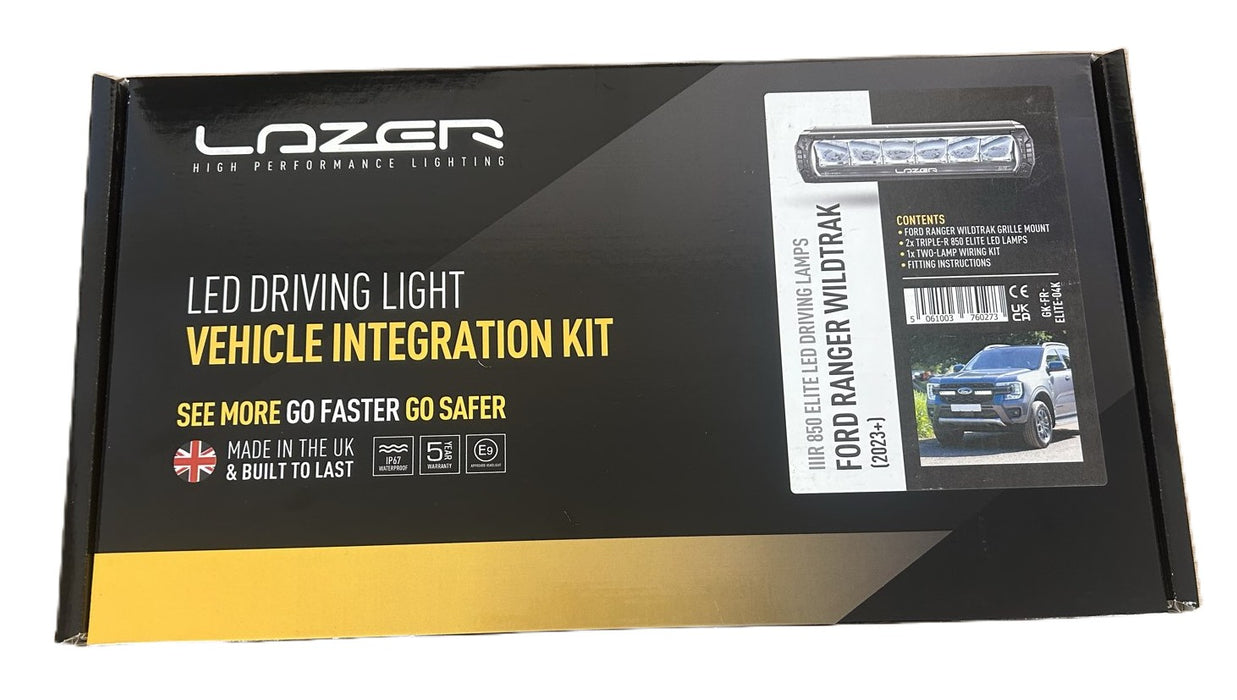 (2023+) FORD RANGER WILDTRAK LAZER LIGHT INTEGRATION KIT