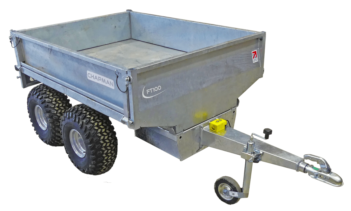 Flat Bed Tipping Trailer