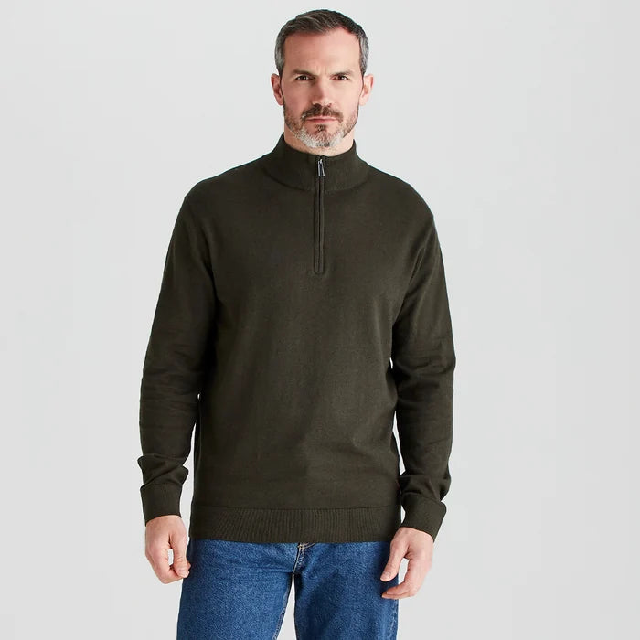 Men's Hartland 1/4 Zip Knit
