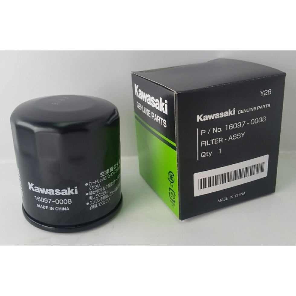 KAWASAKI FILTER-ASSY-OIL, 16097-0008 — ATV Services Scotland Ltd