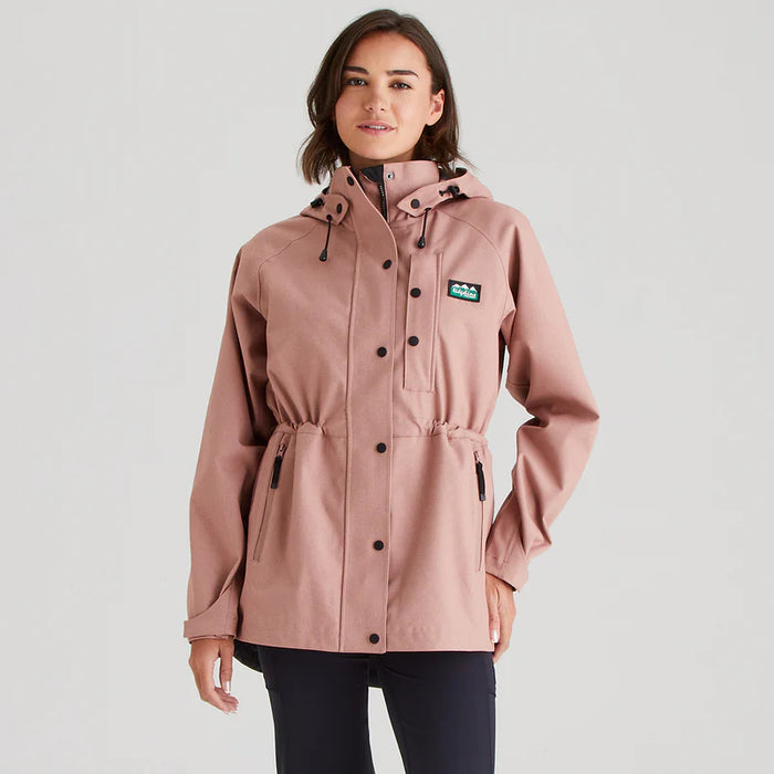 Women's Monsoon Light Jacket Dusky Pink Marl