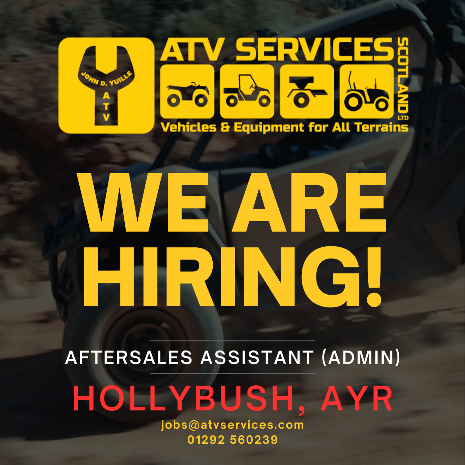 Aftersales Admin Assistant