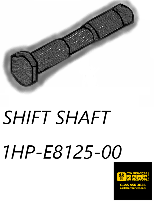 YAMAHA SHIFT SHAFT, 1HP-E8125-00