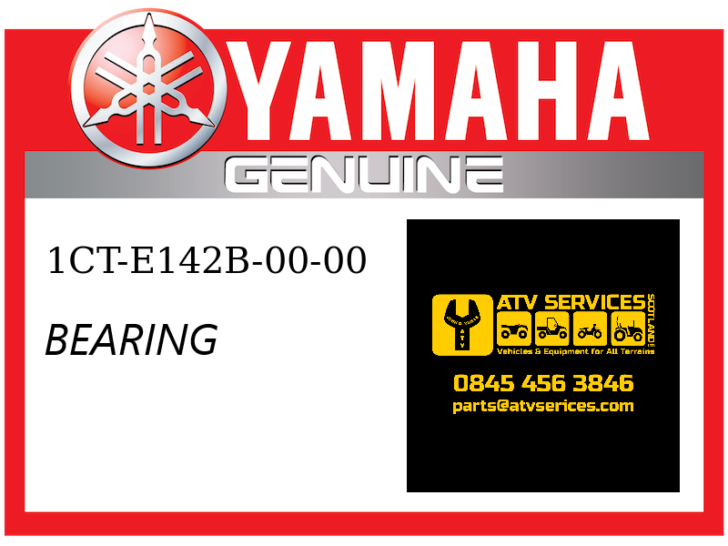 YAMAHA BEARING 4, 1CT-E142B-00